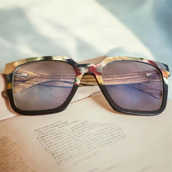 ils819 Lunettes de repos en bambou