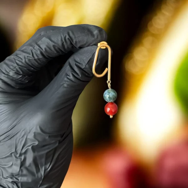 ilb252 2 Bijoux asymétriques, boucles d'oreilles