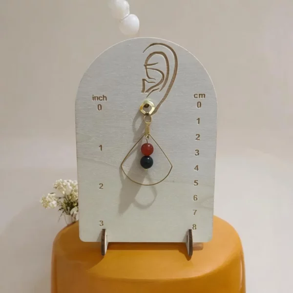 ilb254 mesurettes Bijoux bohème chic, boucles d'oreilles filaires,