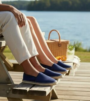 2 espadrilles LIOREN - Nuit Minérale