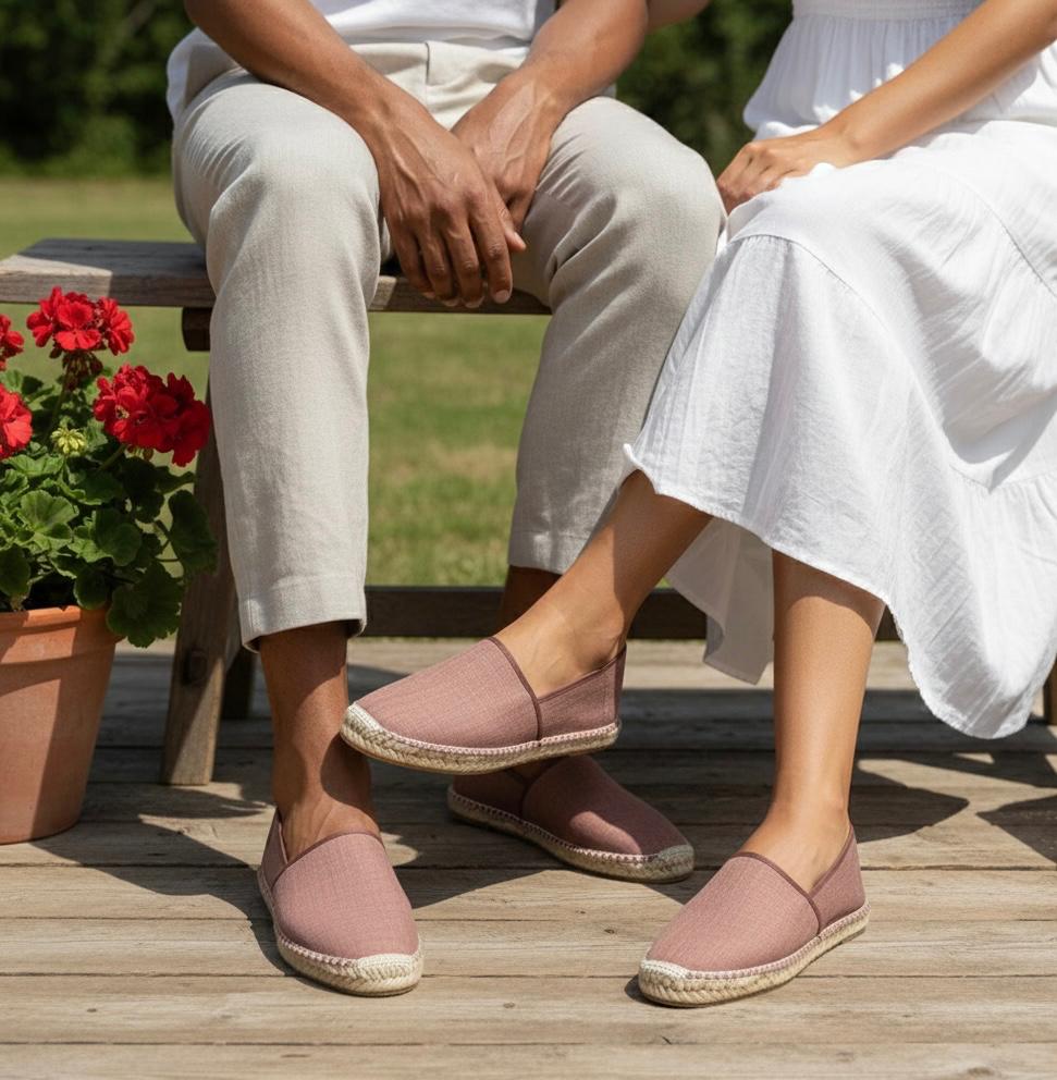 Espadrilles LIOREN - Argile Rosée