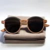 Lunettes de Soleil en Bois Bicolore