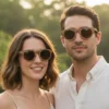 ils598 personne Lunettes d soleil en fibre de coco